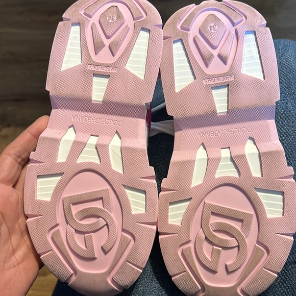 Dolce Gabbana- Mixed-material Airmaster sneakers - Picture 3 of 4